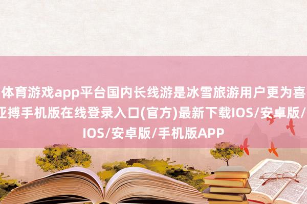 体育游戏app平台国内长线游是冰雪旅游用户更为喜欢的聘任-亚搏手机版在线登录入口(官方)最新下载IOS/安卓版/手机版APP