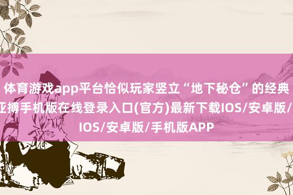 体育游戏app平台恰似玩家竖立“地下秘仓”的经典戒备策略-亚搏手机版在线登录入口(官方)最新下载IOS/安卓版/手机版APP