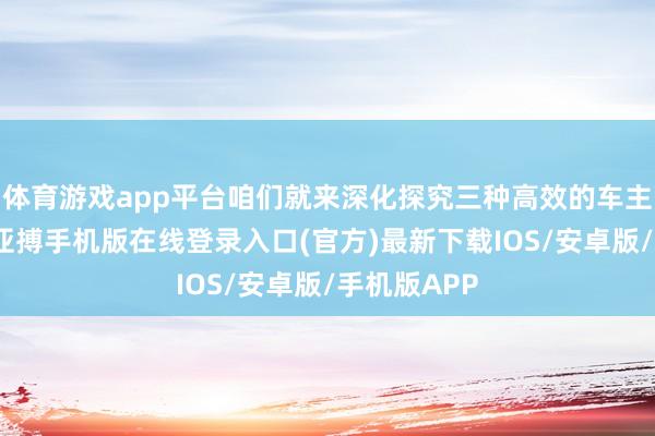 体育游戏app平台咱们就来深化探究三种高效的车主核验设施-亚搏手机版在线登录入口(官方)最新下载IOS/安卓版/手机版APP