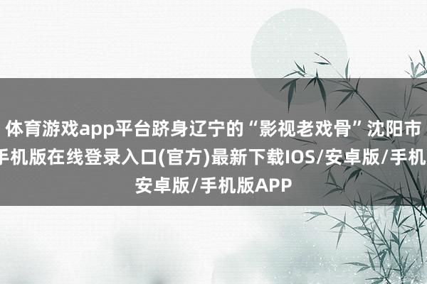 体育游戏app平台跻身辽宁的“影视老戏骨”沈阳市-亚搏手机版在线登录入口(官方)最新下载IOS/安卓版/手机版APP