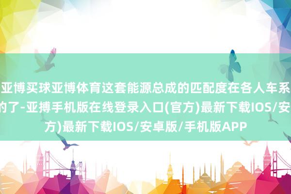 亚博买球亚博体育这套能源总成的匹配度在各人车系里算曲直常熟谙的了-亚搏手机版在线登录入口(官方)最新下载IOS/安卓版/手机版APP